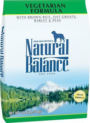 Natural Balance Vegetarian Formula Dog Kibble Review