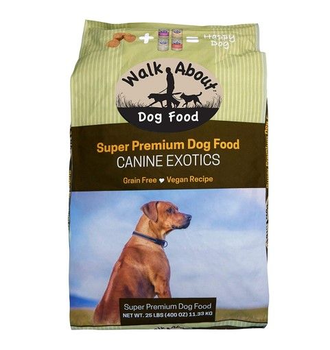 Walk About Pet Canine Exotics Vegan Dog Food Review